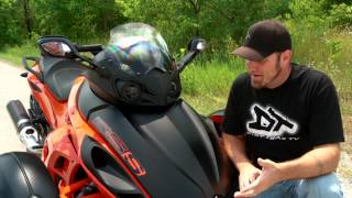 Motorcycle Review CanAm Spyder RSS [upl. by Alisha]