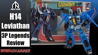 Transformers Legends Review NewAge H14 Leviathan Thundercracker [upl. by Lose]