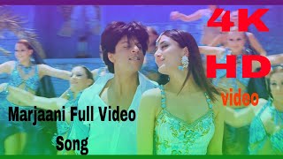 Marjaani Video Song full movie Billu  Shahrukh Khan  Kareena Kapoor 2KHD [upl. by Annael]