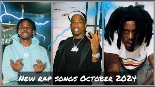 BEST NEW RAP SONGS  OCTOBER 2024 [upl. by Karalee]