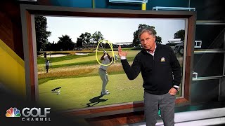 Breaking down Collin Morikawas swing  Brandels Breakdowns  Golf Channel [upl. by Ahsile]