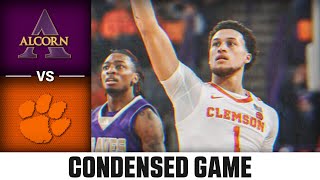 Alcorn State vs Clemson Condensed Game  202324 ACC Men’s Basketball [upl. by Frangos]