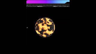 Magma Effect tutorial blender3d 3danimation 3dart [upl. by Eceertal617]