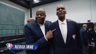 NBA 75 Celebrating a room full of legends [upl. by Nosrak]