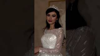 Robes de mariée  Hermosa  Belle fille beautiful weddingdress The Bridal Makeup 560 [upl. by Yraht]