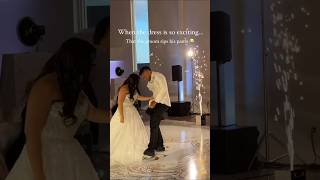 Bride and Groom funny moment wedding bridal weddingfootage [upl. by Ettenirt]