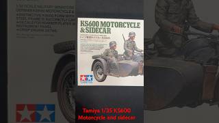 NEW tool Tamiya KS600 motorcycle and sidecar [upl. by Siderf]