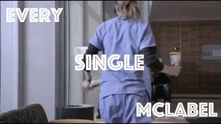 Every Greys Anatomy McLabel Ever in order [upl. by Niamrahc]