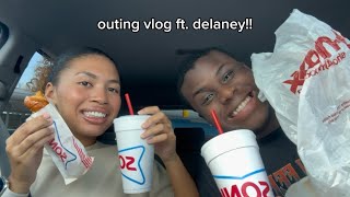 outing vlog ft delaney  jaidenomir [upl. by Nosreve649]