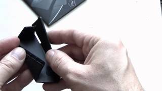 CardSharp 2  Credit Card KNIFE  Iain Sinclair BLACK  Wallet Safey Knife Обзор ножа кредитки [upl. by Lobel]