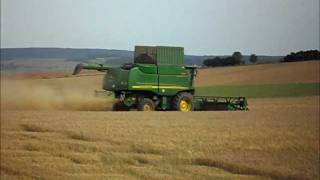 Ernte mit dem John Deere 9880i STS [upl. by Aiva]