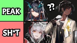 The ONLY arknights tier list youll ever need [upl. by Kulsrud]