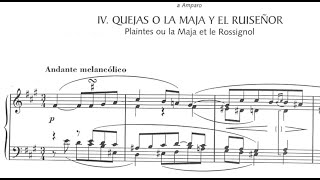 Granados Quejas o la Maja y el ruiseñor Alex Alguacil piano [upl. by Mccormac316]