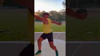 Matty Denny shows off UNBELIEVABLE discus throwing facility in Australia 🇦🇺😳 [upl. by Irrem]