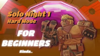 TDS Solo Halloween 2024 Night 1 HARD MODE for beginners kinda [upl. by Ilyah]