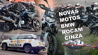 novas MOTOS BMW CINZA para a ROCAM CHOQUE [upl. by Annairam]