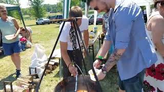 Hungarian gastro festival Tiszafüredi Halasnapok [upl. by Eyde]