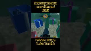 Achievement langka Feed and Grow Fish feedandgrowfish games gaming shortvideo shorts short [upl. by Anyk]