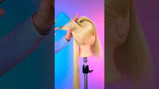 Voluminöser Pferdeschwanz Hack 😻🩷 frisur frisuren frisurentutorial haartutorial shorts [upl. by Ebneter826]