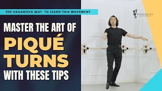 Master the Art of Piqué Turns with these Tips  Runqiao Du Ballet Coaching [upl. by Alessig]