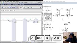 TIA PORTAL SIEMENS X FLUIDSIM PNEUMATIC Counter Timer Sequential Movement 39 [upl. by Highams645]