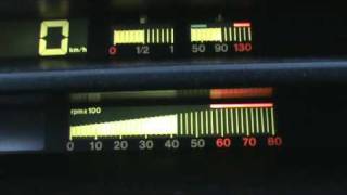 Fiat Tempa 18 ie SLX reving  Dashboard view [upl. by Asilana]