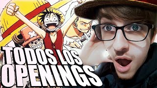 OPENINGS ONE PIECE por PRIMERA VEZ 126 [upl. by Oconnor]