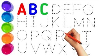 Alphabets and Numbers Writing for Kids and Toddlers  Learn How to Write ABC and 123 [upl. by Harod]