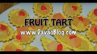 Fruit Cocktail Tart Snacks Recipe Pica Pica by DavaoBlogcom [upl. by Hercules]