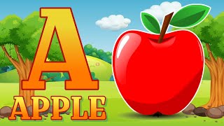 A for Apple B for Ball Alphabets  Learn to Write Alphabet  ABCD for kids learning  Kids class [upl. by Gayelord858]