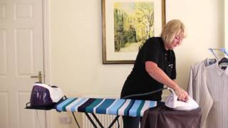 How to iron and fold a fitted sheet [upl. by Kendricks261]