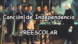 Canción de independencia LETRA preescolar 15 septiembre [upl. by Aniretake]