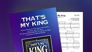 That s My King  Cheryl Stark amp Travis Cottrell  Redemption Story  Choir Demo [upl. by Bram]