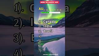 Can you guess the countries by their first two latters in just 50 secondsshorts quizgeography [upl. by Cordelia269]