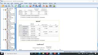 Stepwise Regression in SPSS  How to remove multicollinearity automatically in SPSS [upl. by Summers1]