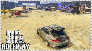 GTA 5 ROLEPLAY  MONSTER DRAGSTER RACE NIGHT  Ep 277 Civ [upl. by Aidualc864]