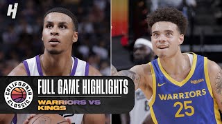 Golden State Warriors vs Sacramento Kings  Full Game Highlights  2023 NBA California Classic [upl. by Evyn835]