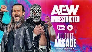 Adam Cole amp Evil Uno All Elite Arcade  AEW Unrestricted [upl. by Cristie]