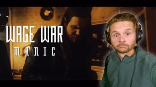 Acoustic Musician Reacts  Manic  Wage War [upl. by Tybald]