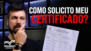 ENCCEJA  COMO SOLICITAR O CERTIFICADO [upl. by Fey]