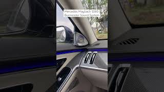 Mercedes Maybach S580 Burmeister Sound System  Mercedes Maybach  FIRST DRIVE shorts [upl. by Amalee749]