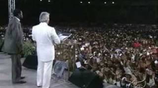 Benny Hinn  Mass Anointing in Uganda [upl. by Aihsemat]