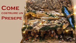 Come costruire un Presepe di cartone Passione per il riciclo [upl. by Stefanac464]