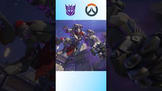 All Megatron Ramattra Intros  Overwatch 2 x Transformers Collab [upl. by Ycnaf]