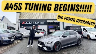 A45S AMG TUNING BEGINS Booking In My Beast for Performance Upgrades [upl. by Timon]