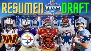 Resumen Draft NFL 2024 ¿Qué Hizo Cada Equipo en el Draft [upl. by Oleta]