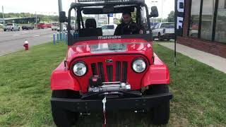 2018 Mahindra Roxor 25 turbo diesel side by side RXR [upl. by Meelas]