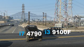 i7 4790 vs i3 9100F [upl. by Tay]