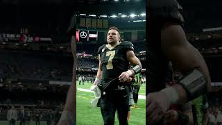 Taysom Hill Exits after HUGE GAME vs Browns saints nfl shorts [upl. by Gardel]