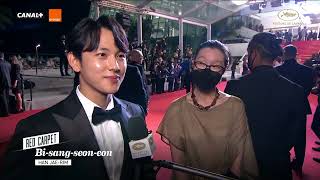 Siwan Cannes 2021 Red Carpet Interview in English [upl. by Aphra546]